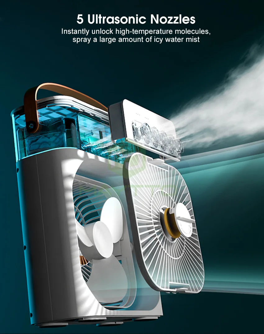 Portable Mini Air Cooler Fan