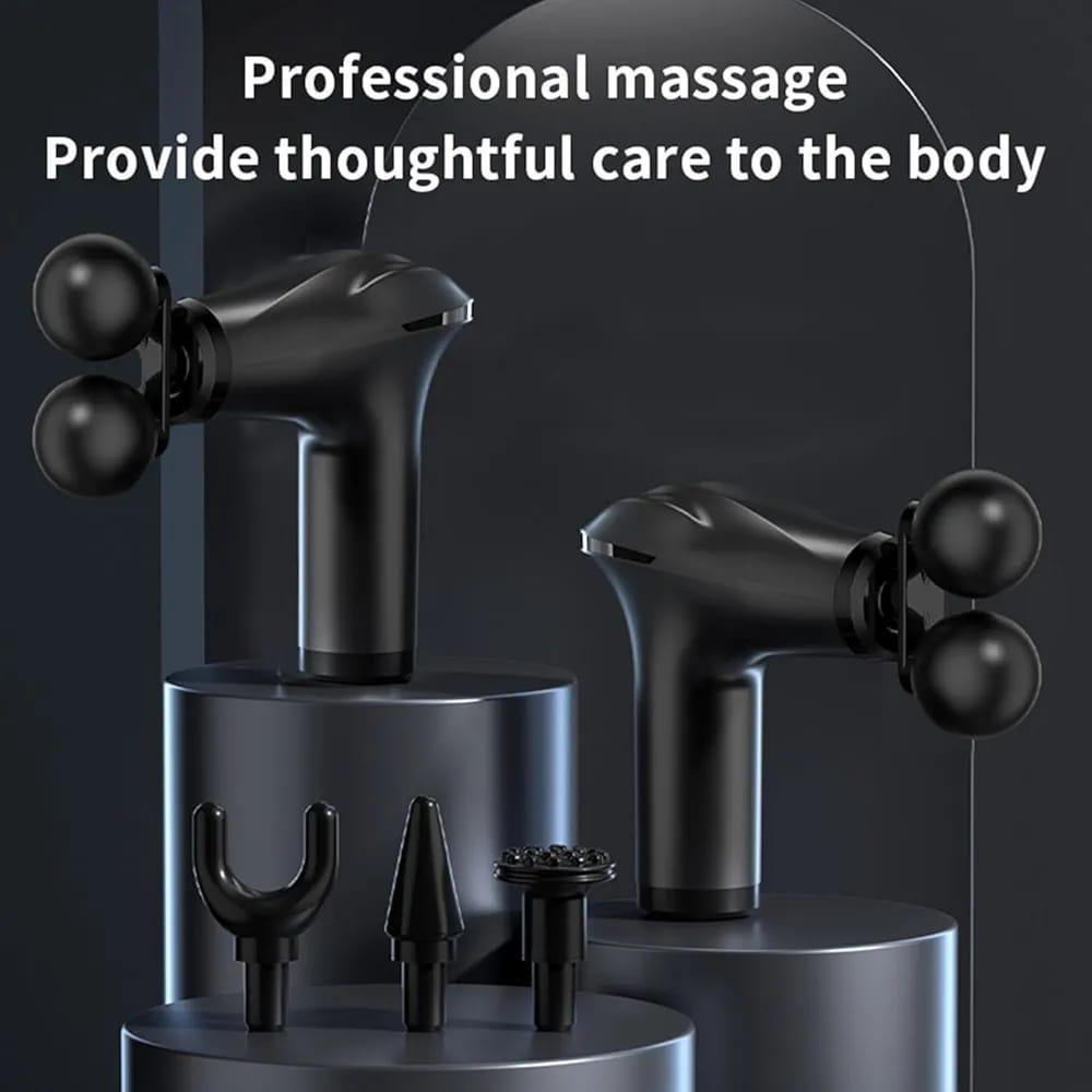 Portable Deep Tissue Massage Gun – Rechargeable Muscle Relaxation Device